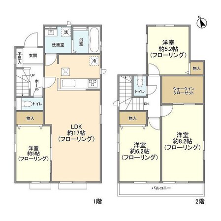 Ｋｏｌｅｔ八王子川口町＃０２の物件間取画像